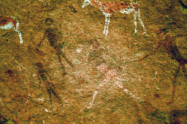 White Lady Rock Art