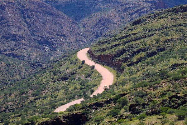 Cycling in the Namib Desert