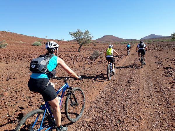 Cycling in Palmwag