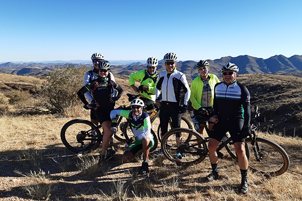 Cycling in the Khomas Highlands